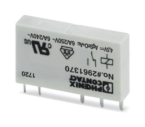 REL-MR   4,5DC/21AU POWER RELAY, SPDT, 3A, 250A PHOENIX CONTACT