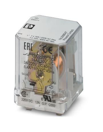 REL-PR1-230AC/1/MB POWER RELAY, SPST-NO, 16A, 440A PHOENIX CONTACT