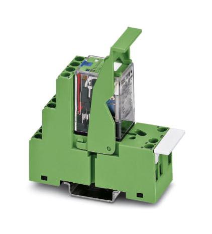 PR2-RSC3-LV- 24AC/4X21AU POWER RELAY, 4PDT, 24VAC, 5A, DIN RAIL PHOENIX CONTACT