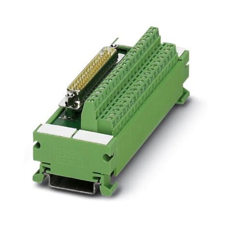 UM 45-D 9SUB/B INTERFACE MODULE, 9POS, 25VAC, SCREW PHOENIX CONTACT