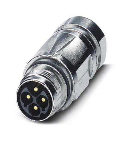 ST-5EP1N8A9005S CIRCULAR CONNECTOR, RCPT, 5POS, CABLE PHOENIX CONTACT