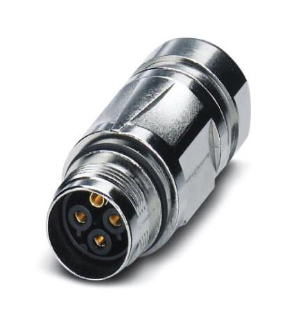 ST-6ES1N8A9004S CIRCULAR CONNECTOR, RCPT, 6POS, CABLE PHOENIX CONTACT