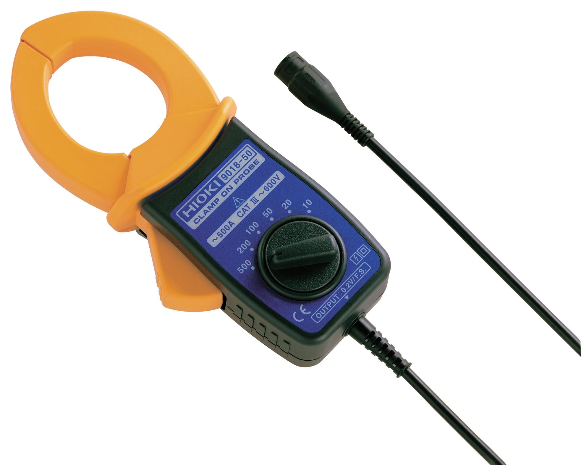 9018-50 CLAMP ON PROBE, 10A TO 500A HIOKI