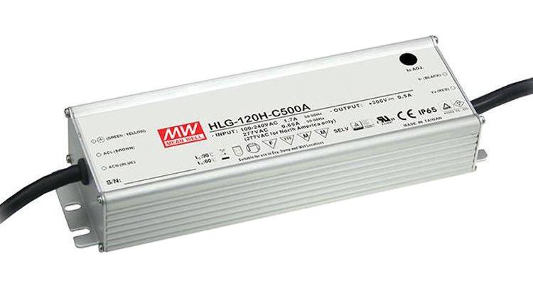 HLG-120H-C700B LED DRIVER, CONSTANT CURRENT, 150.5W MEAN WELL