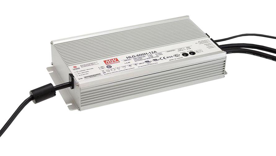 HLG-600H-15B LED DRIVER, CONSTANT CURRENT/VOLT, 540W MEAN WELL