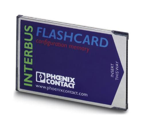 IBS MC FLASH 2MB PROGRAM/CONFIGURATION MEMORY, 2MB, 5VDC PHOENIX CONTACT