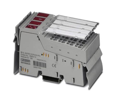 IB IL 24/230 DOR4/W-PC-PAC INLINE RELAY TERMINAL, 3A, 24VDC/230VAC PHOENIX CONTACT