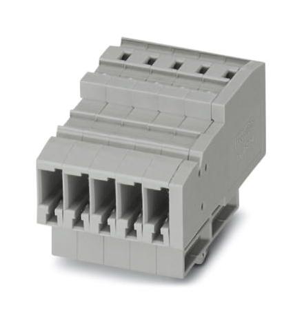 SC 4-RZ/ 5 TERMINAL BLOCK, PLUGGABLE, 5POS, 10AWG PHOENIX CONTACT