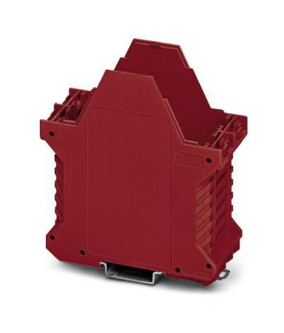 ME 45 UTG RD MOUNTING BASE, DIN RAIL HOUSING, RED PHOENIX CONTACT