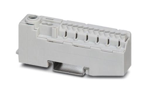 PTU 16/14X2,5 GY DIN RAIL TB, PUSH IN/SCREW, 15POS, 14AWG PHOENIX CONTACT