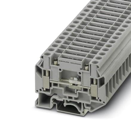 UK 6-T-P DIN RAIL TB, SCREW, 2POS, 20-10AWG PHOENIX CONTACT