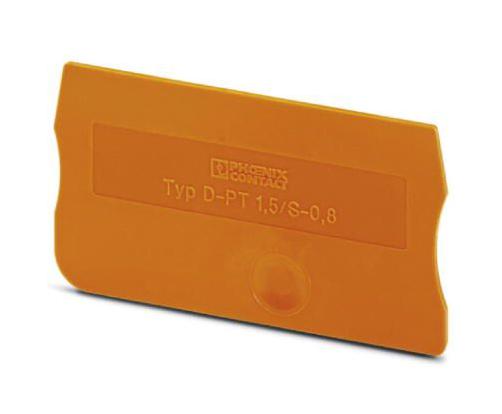 D-PT 1,5/S-0,8 OG END COVER, PT TERMINAL BLOCK PHOENIX CONTACT