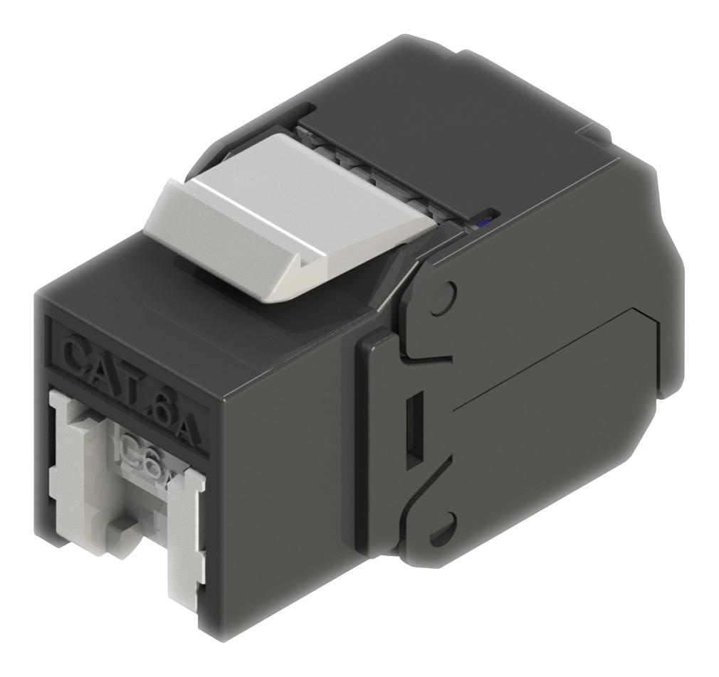 21.17.0320 KEYSTONE RJ45 JACK, 8P8C, 1PORT, CAT6A ROLINE