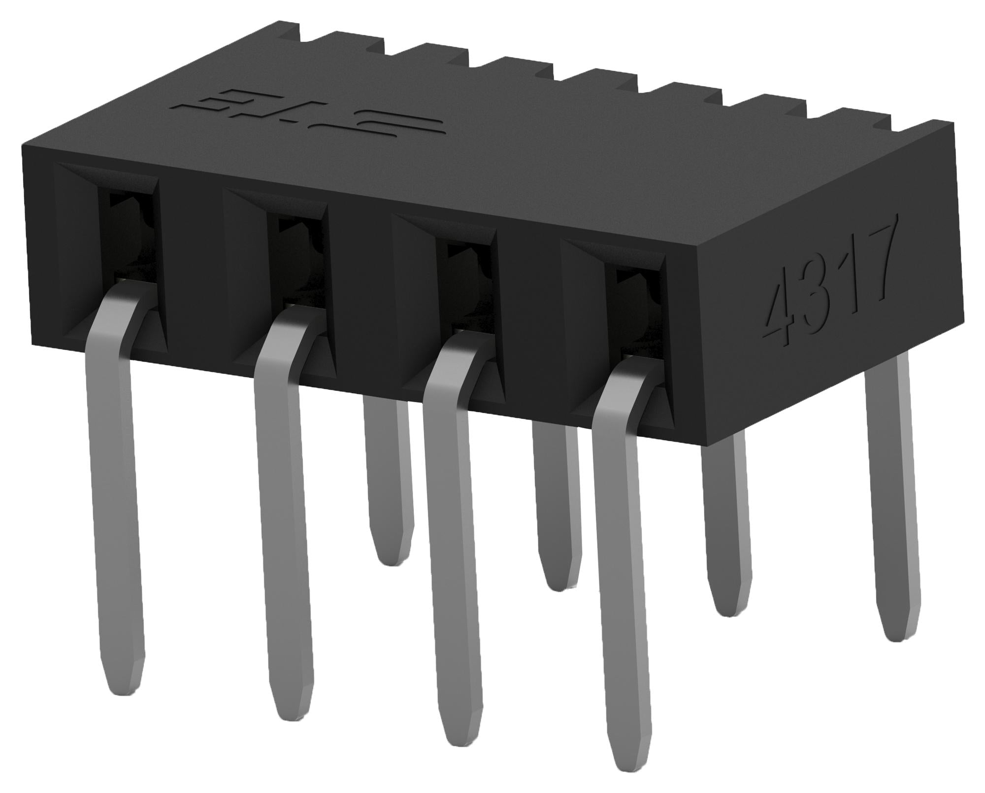 2314936-4 CONNECTOR, RCPT, 4POS, 1ROW, 2MM TE CONNECTIVITY
