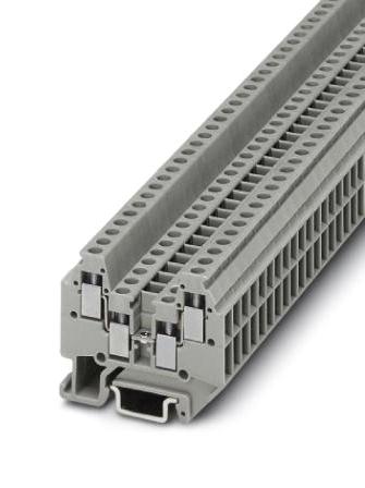 MT 1,5-QUATTRO TERM BLK, DIN RAIL, 4WAY, 1.5MM2, SCREW PHOENIX CONTACT