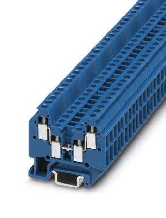 MT 1,5-QUATTRO BU TERM BLK, DIN RAIL, 4WAY, 1.5MM2, SCREW PHOENIX CONTACT