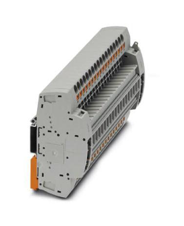 PTRE 6-2/18 TERM BLOCK, DIN RAIL, 18WAY, 6MM2 PHOENIX CONTACT