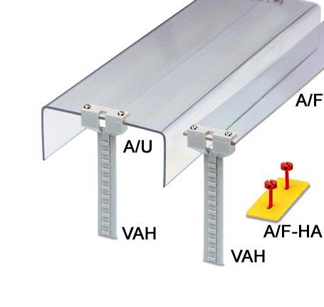 A/F 100                  METER COVER PROFILE, COVERING TERMINAL STRIP PHOENIX CONTACT