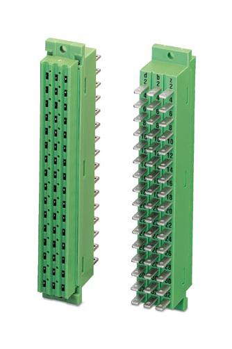 SFL (2,8-0,8)F48 19" SOCKET STRIP, PCB CARD BLOCK PHOENIX CONTACT