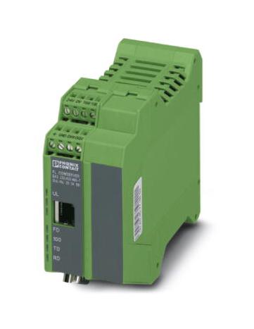 FL COMSERVER BAS 232/422/485-T INTERFACE CONVERTER, SERIAL TO ETHERNET PHOENIX CONTACT