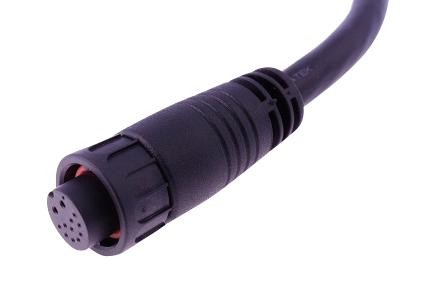 MP002503 CABLE, 12P C2 CIR PLUG-FREE END, 2M MULTICOMP PRO