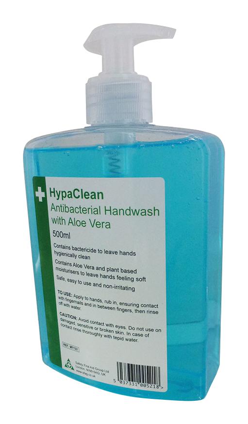 M7122 HANDWASH, ANTIBACTERIAL, 500ML SAFETY FIRST AID GROUP