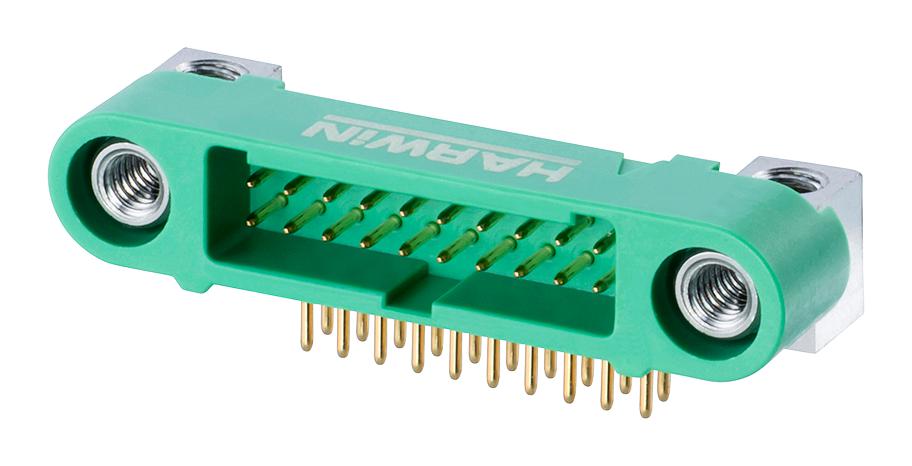 G125-MH12005M4P CONNECTOR, R/A HDR, 20POS, 2ROW, 1.25MM HARWIN