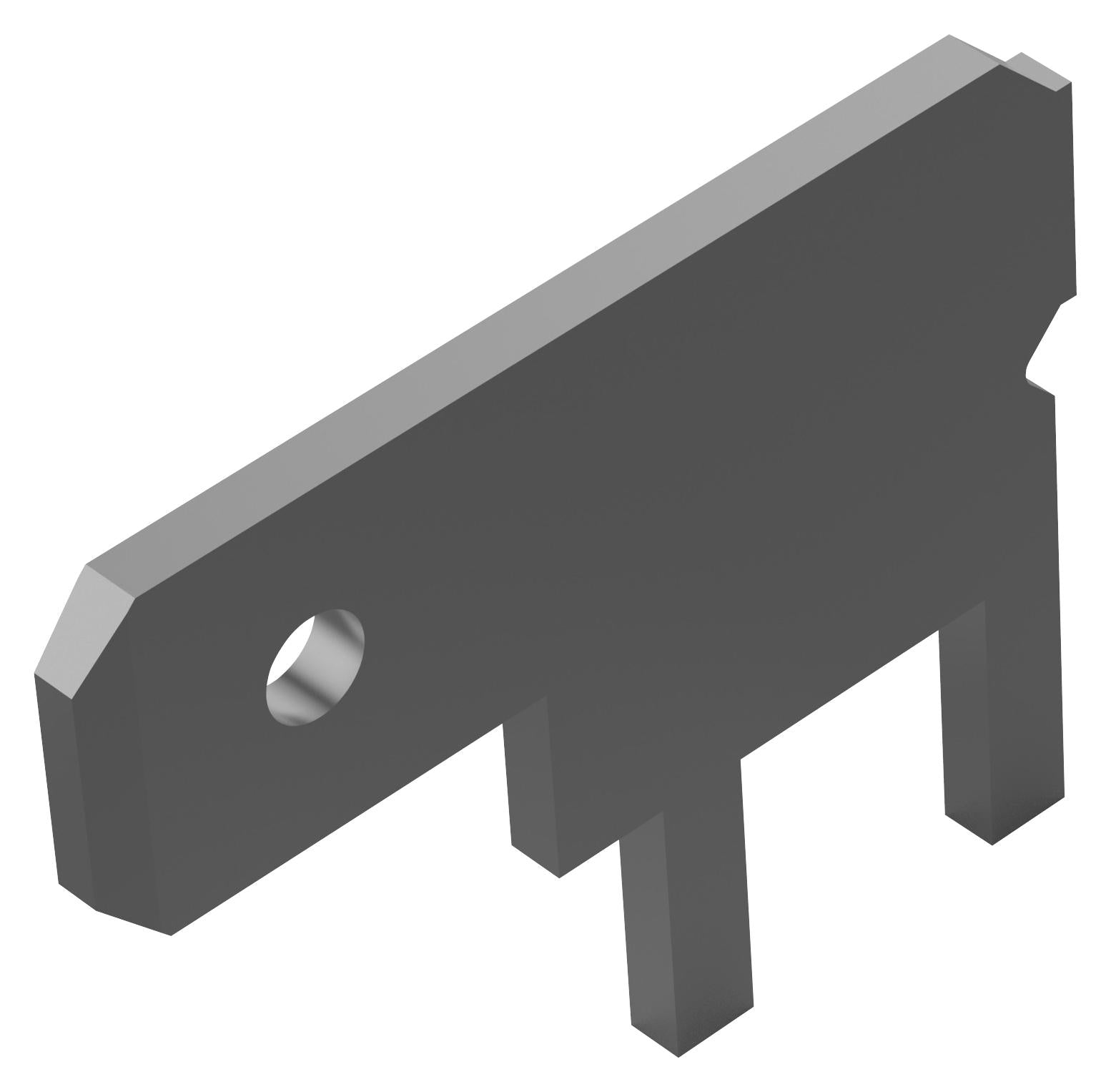 1217061-1 PCB TERMINAL, 4.75MM X 0.8MM AMP - TE CONNECTIVITY