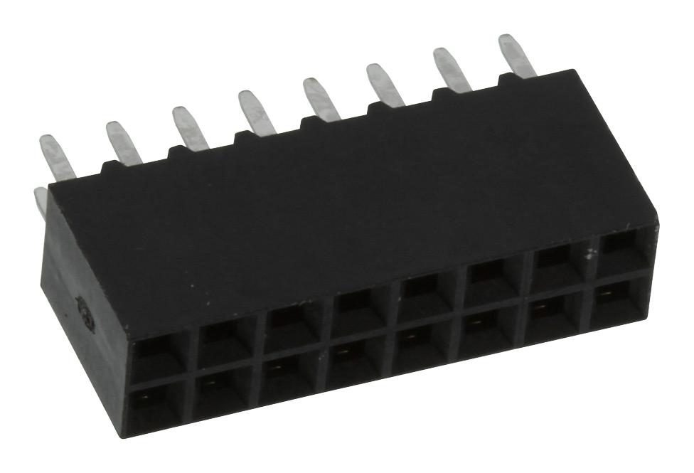 534206-8 CONNECTOR, RCPT, 16POS, 2ROWS, 2.54MM AMP - TE CONNECTIVITY