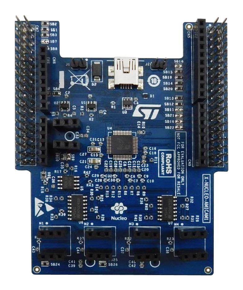 X-NUCLEO-AMICAM1 EXPANSION BOARD, STM32 NUCLEO DEV BOARD STMICROELECTRONICS