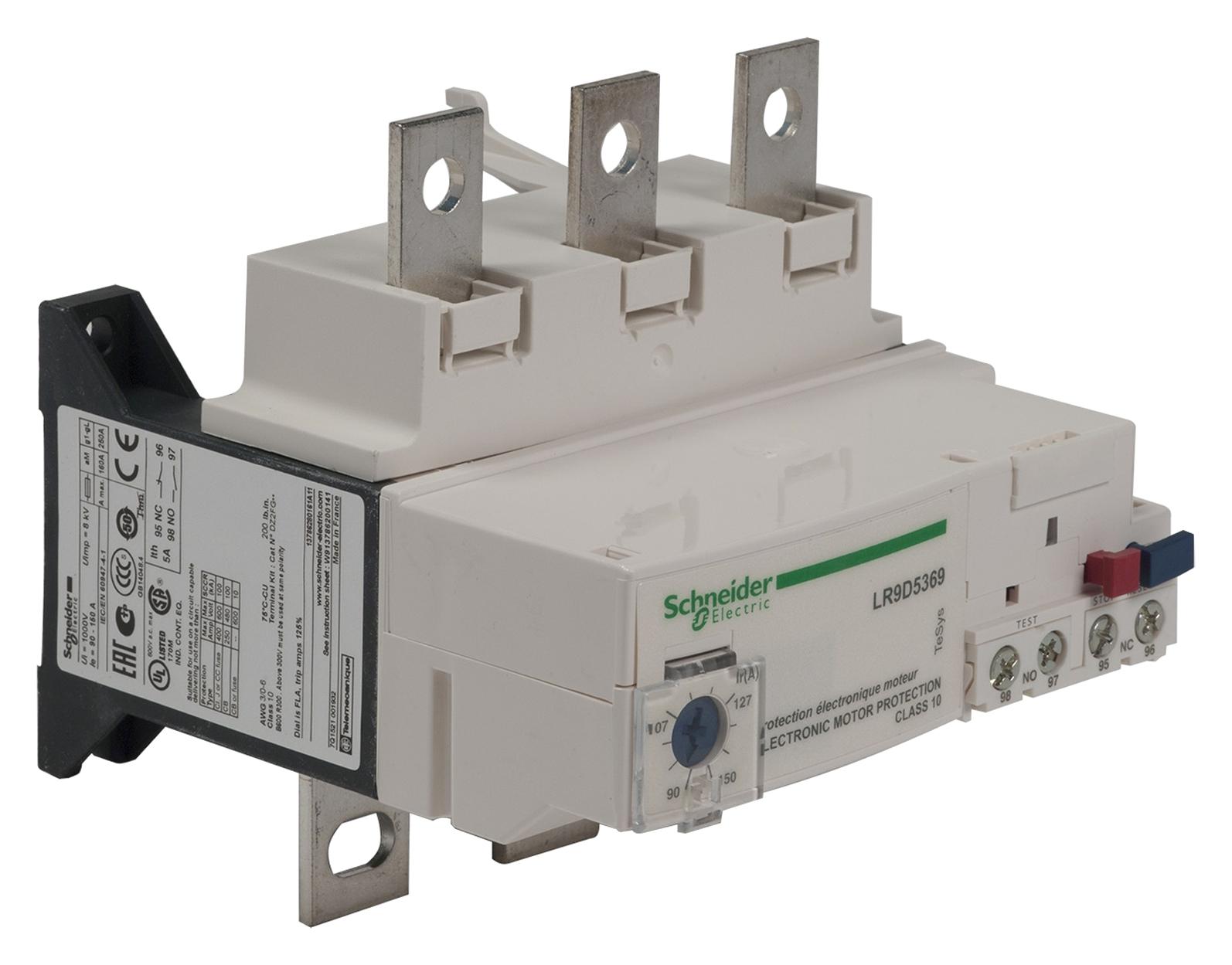 LR9D5369 THERMAL OVERLOAD, 90A-150A SCHNEIDER ELECTRIC