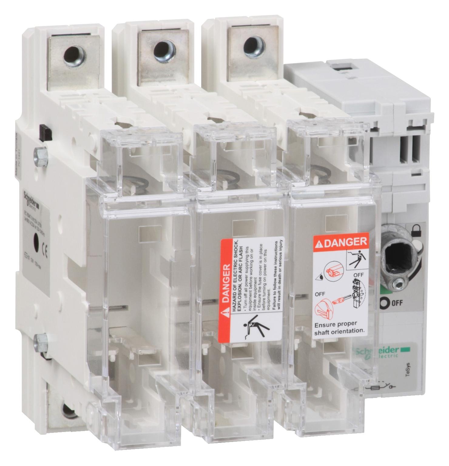 GS2LL3 FUSE DISCONNECT SW. 3X 160A 00 SCHNEIDER ELECTRIC