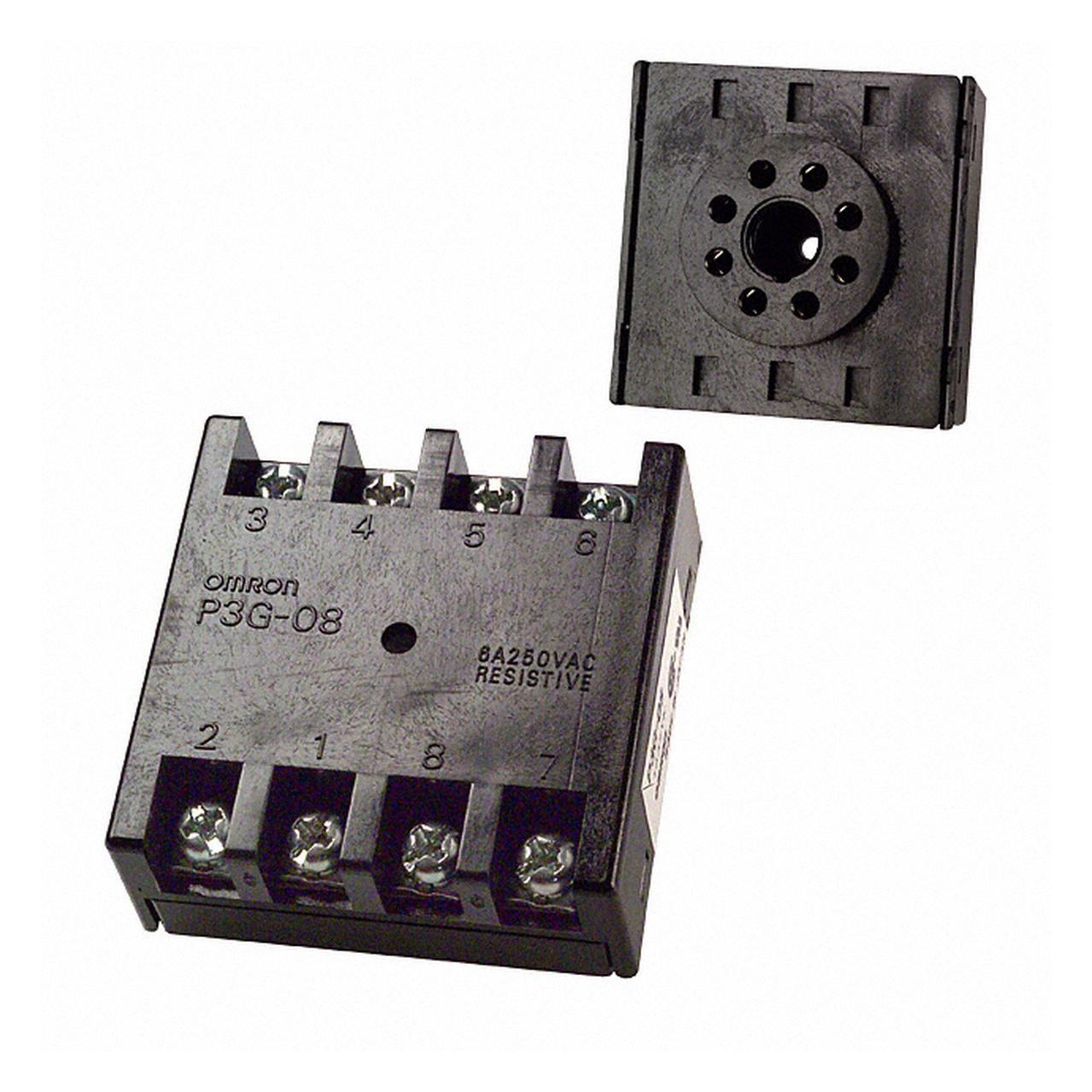 P3G-08 RELAY SOCKETS RELAYS ACCESSORIES OMRON