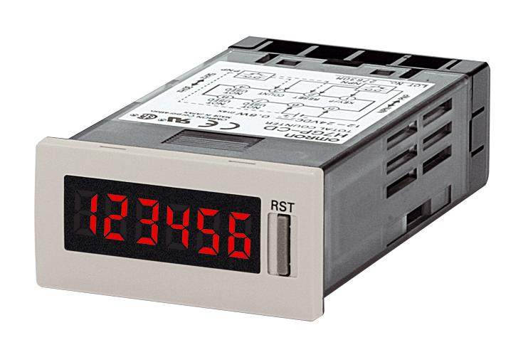 H7HP-AD TOTAL COUNTER, 6DIGIT, 15MM, 12-24VDC OMRON