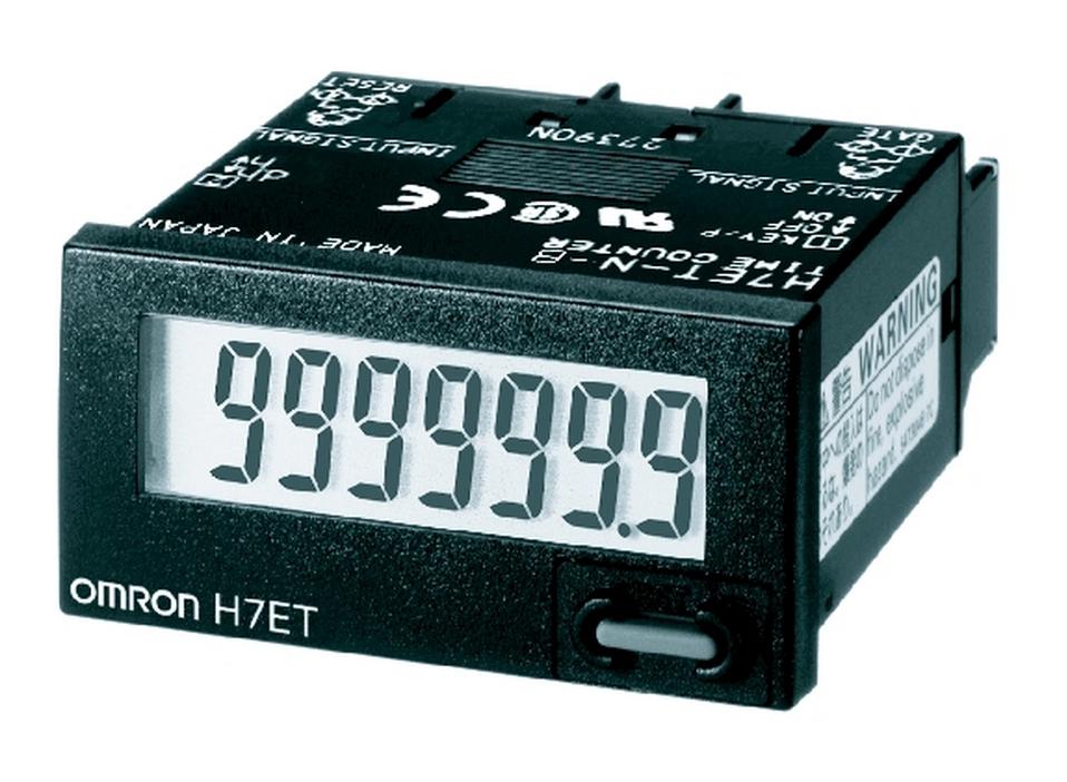 H7ET-NFV-B HOUR METER, 0S TO 3999D23.9H, 24-240VAC OMRON