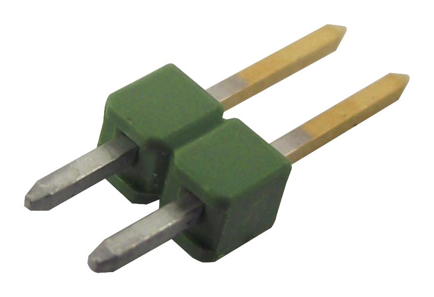 826629-2 CONNECTOR, HEADER, THT, 2.54MM, 2WAY AMP - TE CONNECTIVITY