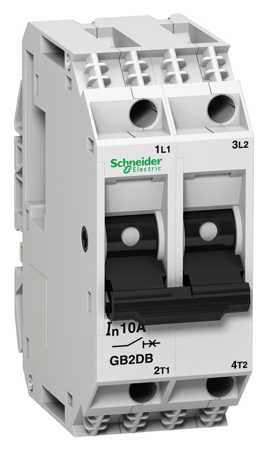 GB2DB08 2-POLE CIRCUIT BREAKER 3A SCHNEIDER ELECTRIC