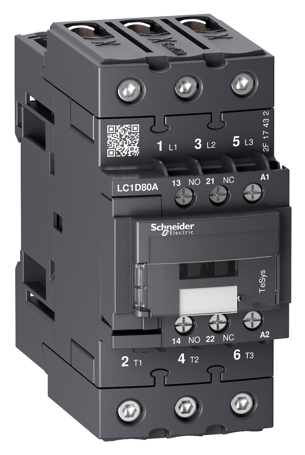 LC1D80AE7 CONTACTORS SCHNEIDER ELECTRIC