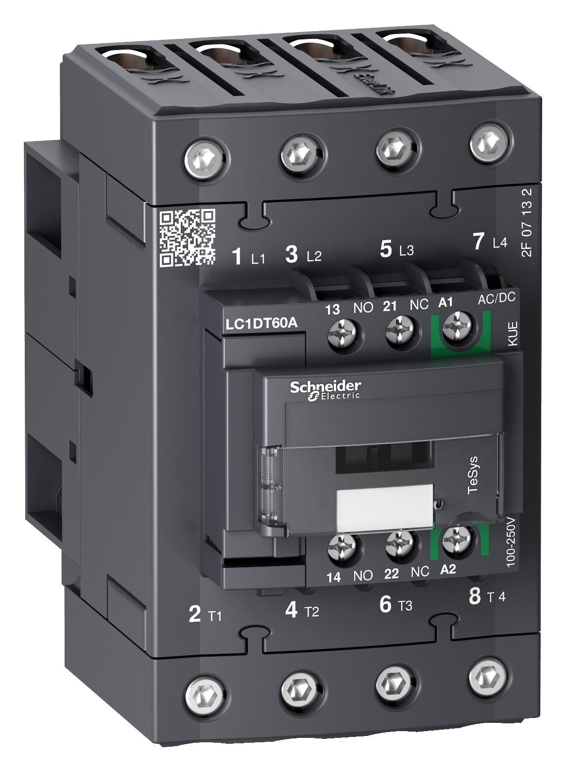 LC1DT60AKUE CONTACTORS SCHNEIDER ELECTRIC