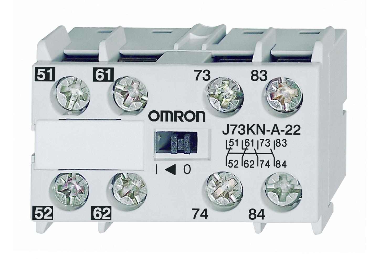 J73KN-A-22 AUXILIARY CONTACTS OMRON
