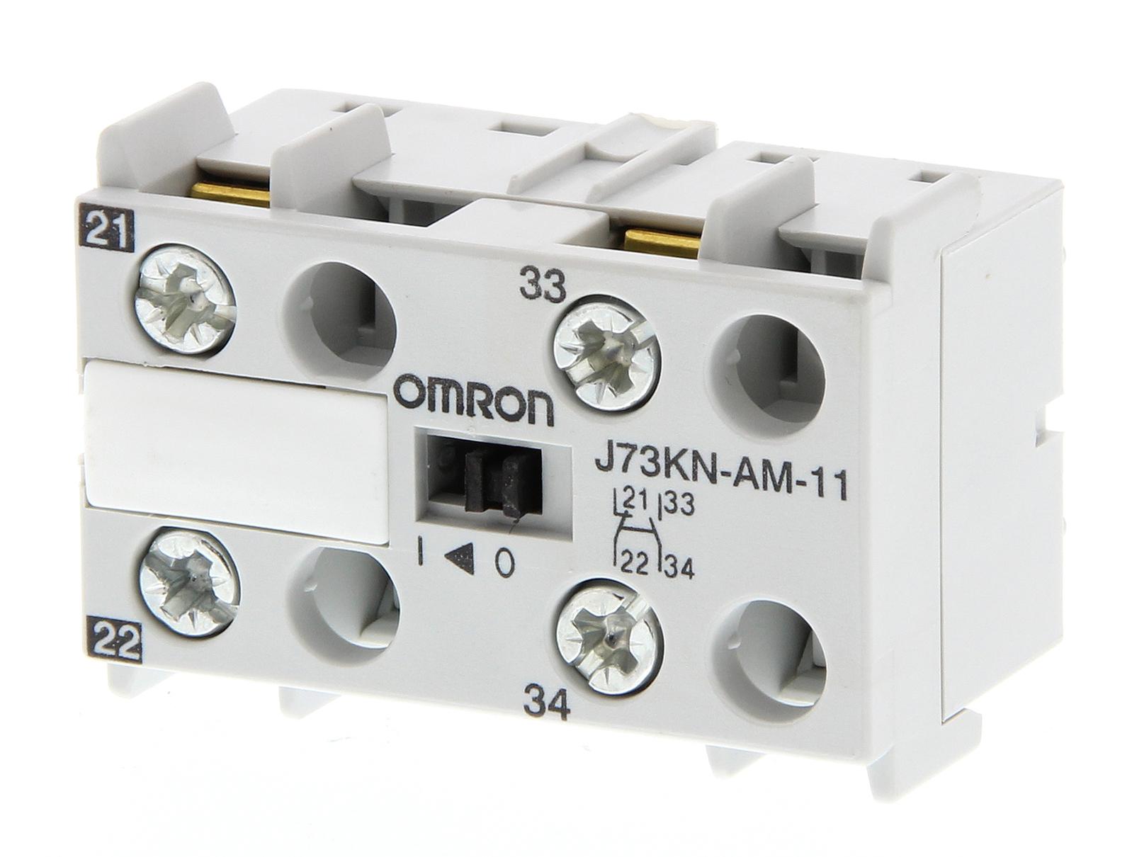 J73KN-AM-11 AUXILIARY CONTACTS OMRON