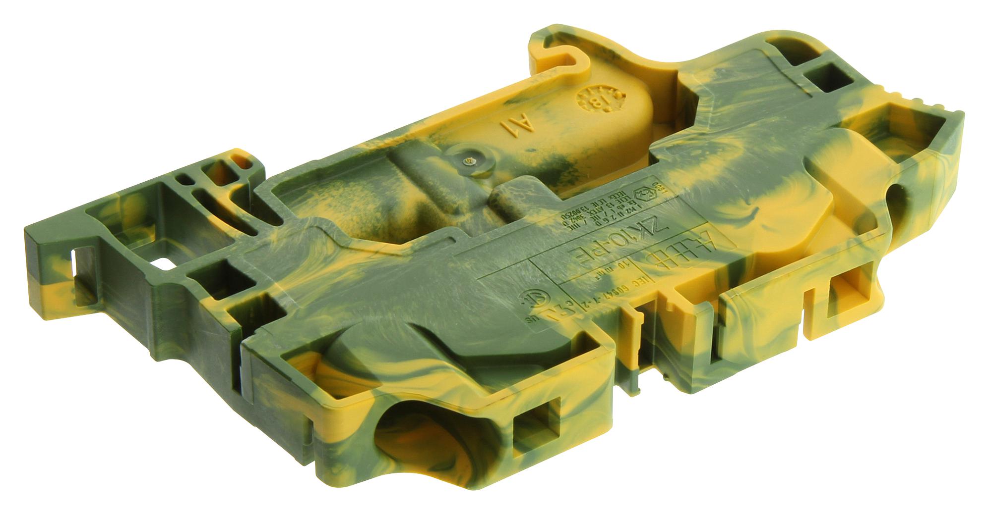 1SNK710150R0000 TERMINAL BLOCK, DINRAIL, 2POS, 6AWG ENTRELEC - TE CONNECTIVITY