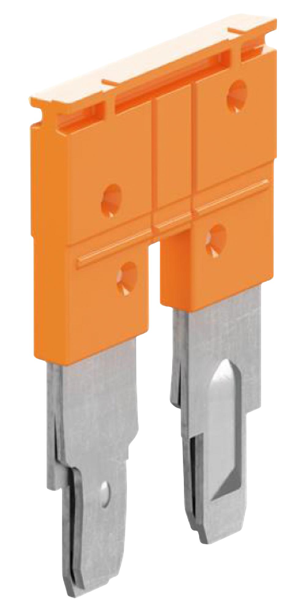 1SNK912302R0000 JUMPER BAR, 2POS, 12MM, TERMINAL BLOCK ENTRELEC - TE CONNECTIVITY