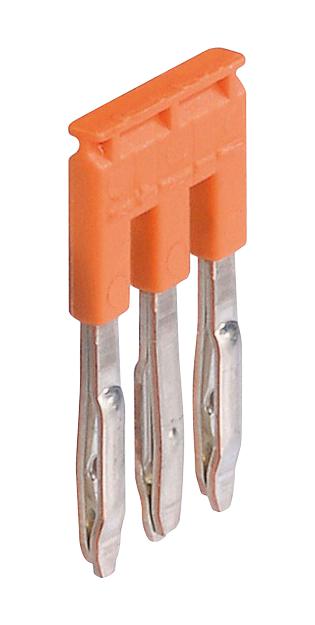 1SNK908303R0000 JUMPER BAR, 3POS, 8MM, TERMINAL BLOCK ENTRELEC - TE CONNECTIVITY