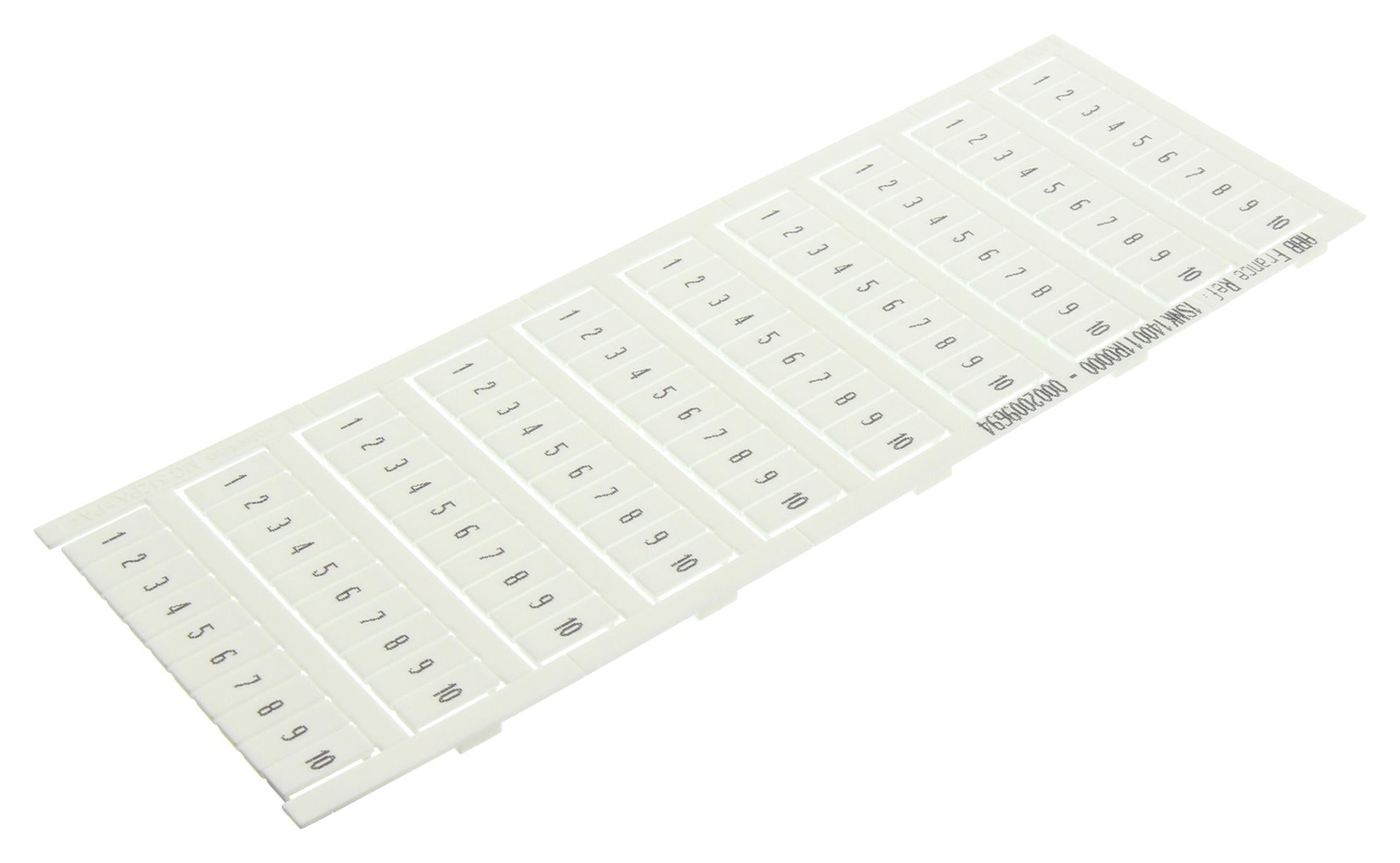 1SNK140011R0000 PRE-PRINTED MARKER, WHITE, 100PC ENTRELEC - TE CONNECTIVITY