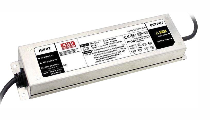 ELG-240-C1400-3Y LED DRIVER, CONSTANT CURRENT, 239.4W MEAN WELL