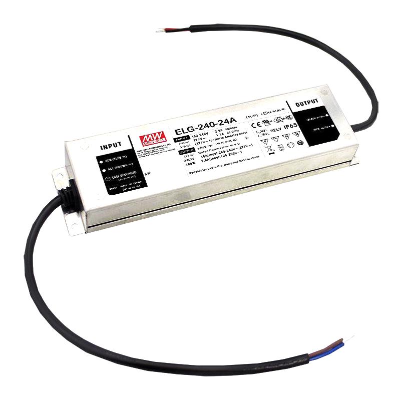 ELG-240-C1400B-3Y LED DRIVER, CONSTANT CURRENT, 239.4W MEAN WELL