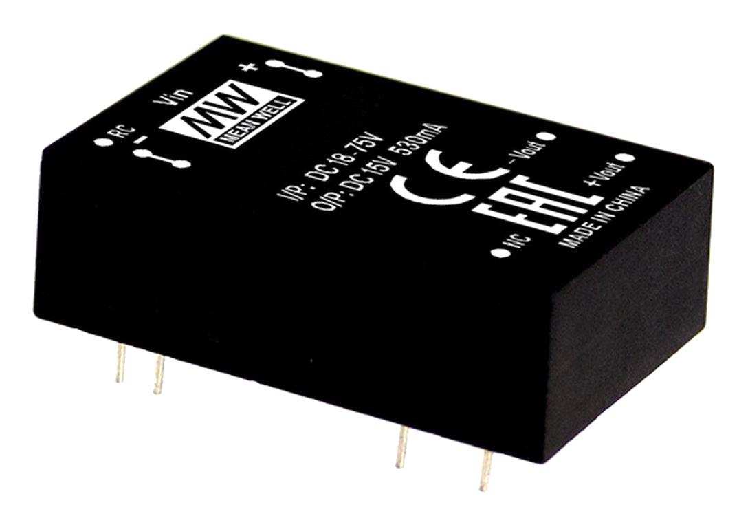 RSDW08G-03 DC-DC CONVERTER, 3.3V, 2A MEAN WELL