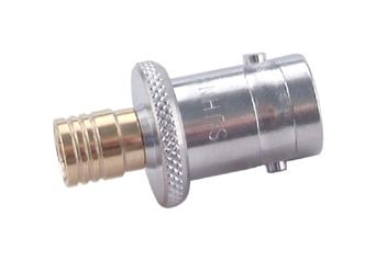 33_SMB-BNC-50-2/1--_UE RF ADAPTER, SMB PLUG-BNC JACK, 50 OHM HUBER+SUHNER