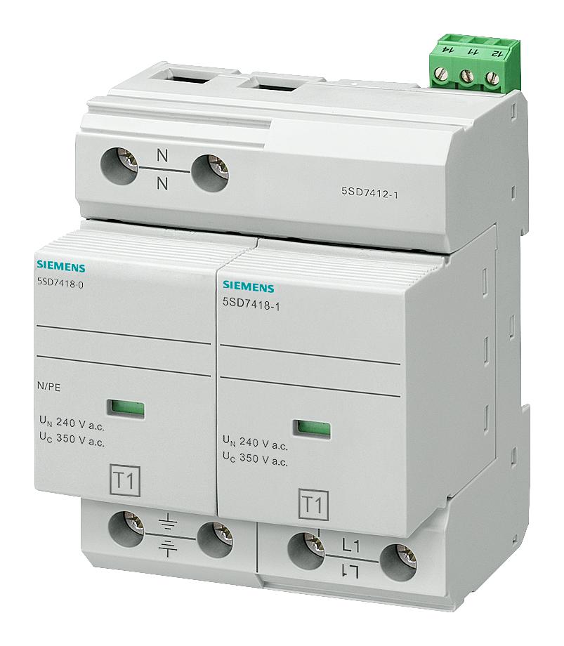 5SD7412-1 MAINS SURGE PROTECTORS SIEMENS